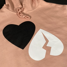 Load image into Gallery viewer, &quot;Heart Flip&quot; Crop Hoodie
