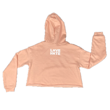 Load image into Gallery viewer, &quot;Heart Flip&quot; Crop Hoodie
